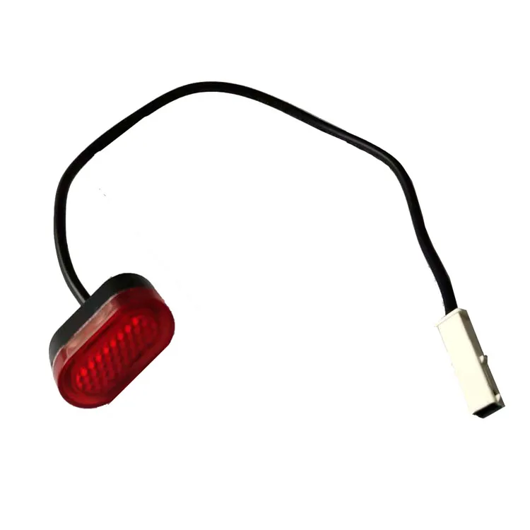 

Electric Scooter Rear Light Brake Safety Warning Tail Light Lamp Stoplight for M365 pro Electric Scooter spare parts, Black+red