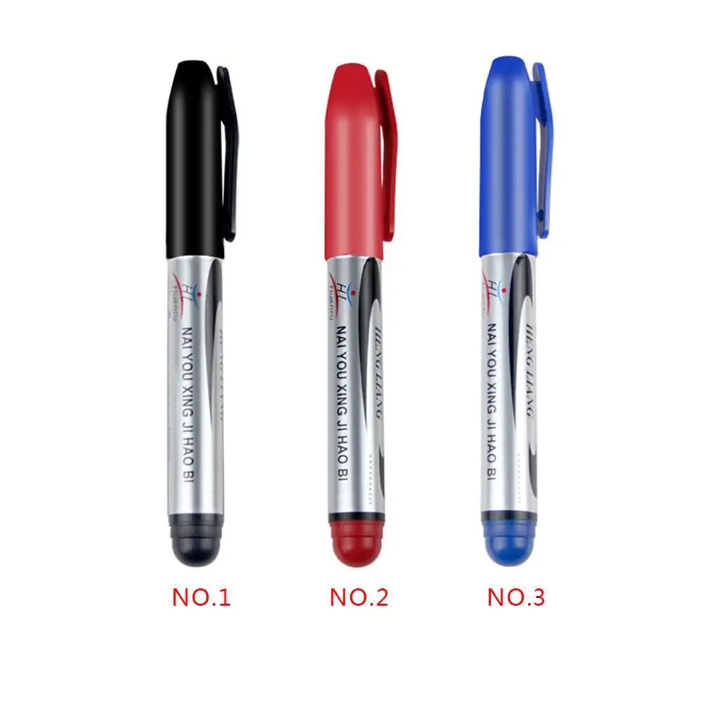 

Oil Based Water Resistant Fast Drying Paint Whiteboard Marker Permanent Coloring Pens Wood and glass marker pen