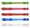 8 hole colorful plastic recorder flute for kids