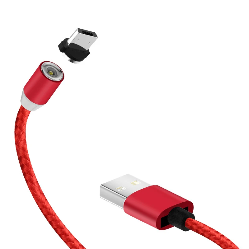Hot Selling 3 in 1 Connectors Charging Cable 360 Degree Magnetic Usb Cable For Iphone XS