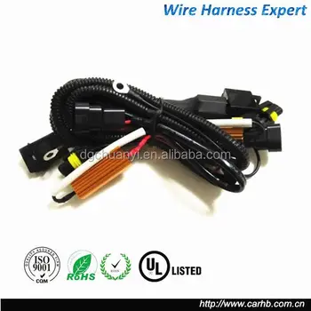 Low Defective Rate H7 H4 Toyota Corolla Fog Lamp Wire ... rfq wiring harness 