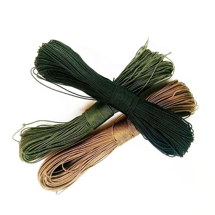 

China Manufacture Double Braided Polyester 2mm Nylon Rope Parachute Cord Black, 200 kinds of colors