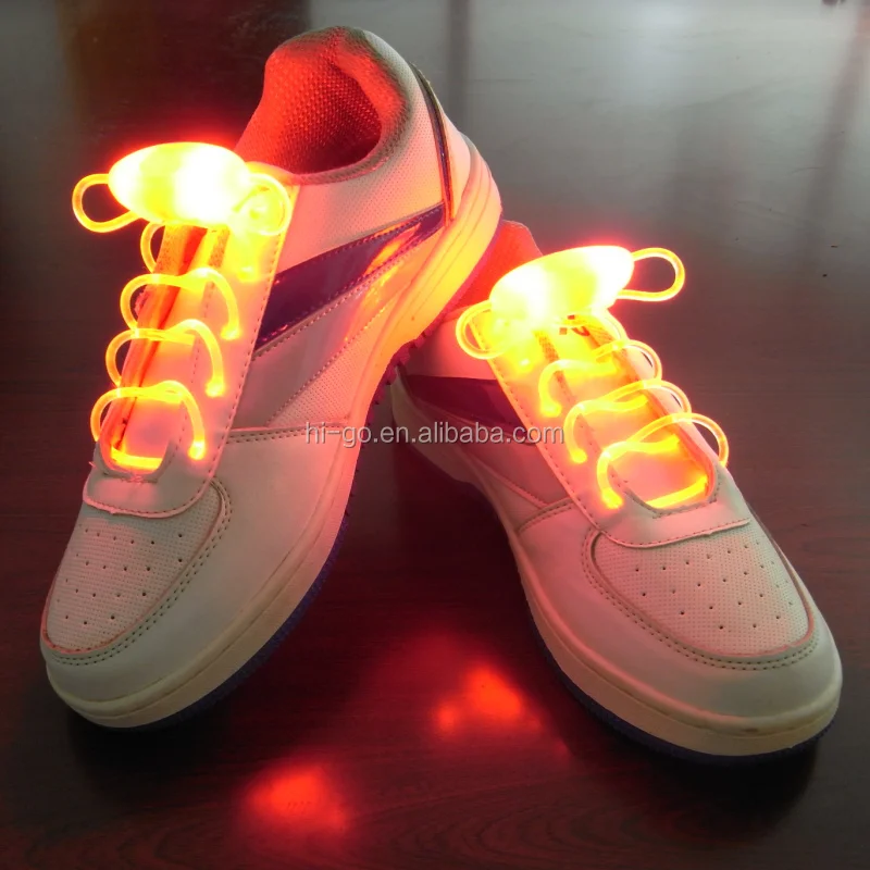 neon color sports shoes