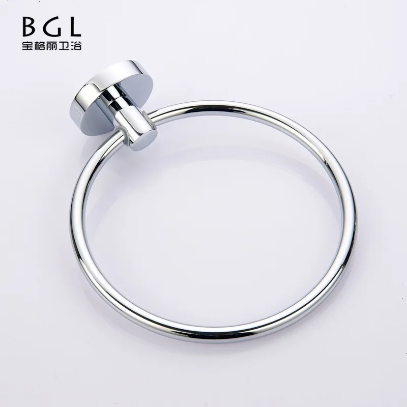 
No.18032 Bathroom Accessories Zinc Alloy Silver Color Towel Ring For Bathroom 
