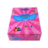 PD-045 Lovely colorful multi fruit flavor press candy heart wings tablet candy beans