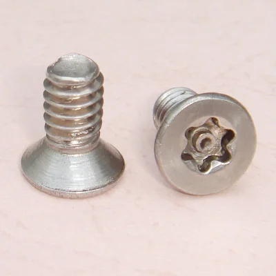 csk torx machine screw with pin ss 304 safety screw