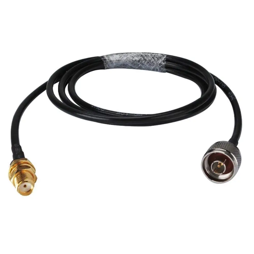 1ft Connector N Male to SMA Female Nut Straight Assembly Extension Coaxial Cable Rg58 30cm for Wireless Antenna Ships From USA