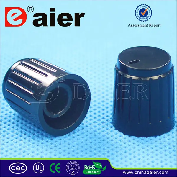 pedal knurled plastic knobs potentiometer