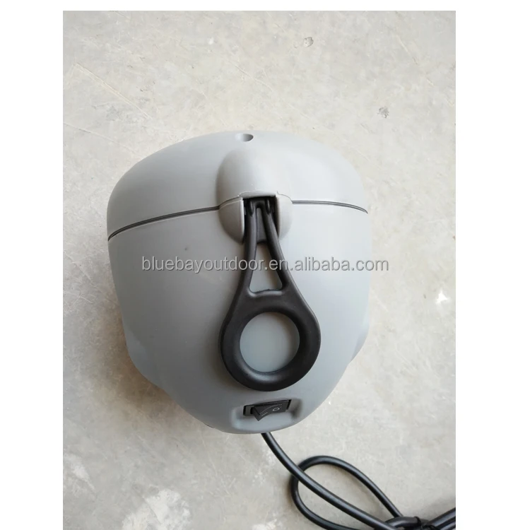 

electric pump to inflate and deflate the inflatable sup board and boat