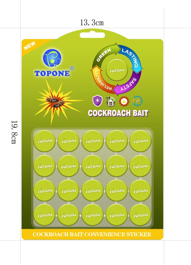 2018 Effective Cockroach Killer Gel And Pest Control Stickers