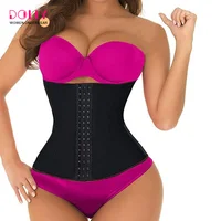 

Latex Waist Trainer Belt Women Wholesale Waist Cincher Tummy Control Slimming Colombian Girdle