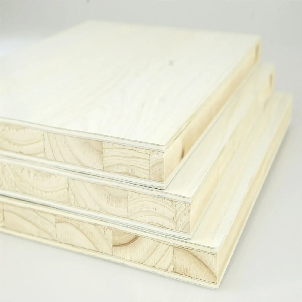 
High Grade E0 or E1 Glue Okoume Block Board for Sale 