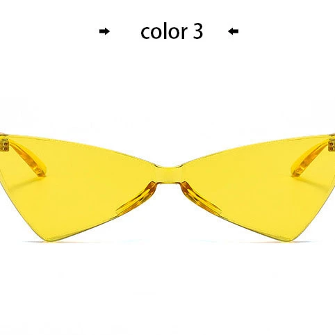 

2019 fashion sunglasses cool triangle cat eye sunglasses with your logo, 10 colors
