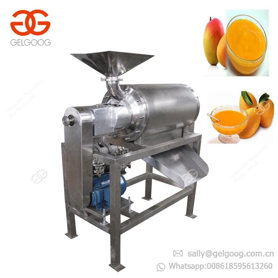 Commercial Used Mango Juice Production Line Banana Pulping Maker Fruit