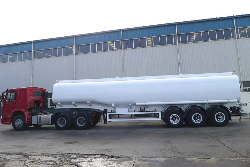 50000l Widely Used Oil Tanker Semi Trailer 3 Axles Popular 50m3