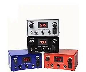New High duty Sliver Digital DUAL Tattoo Power Supply