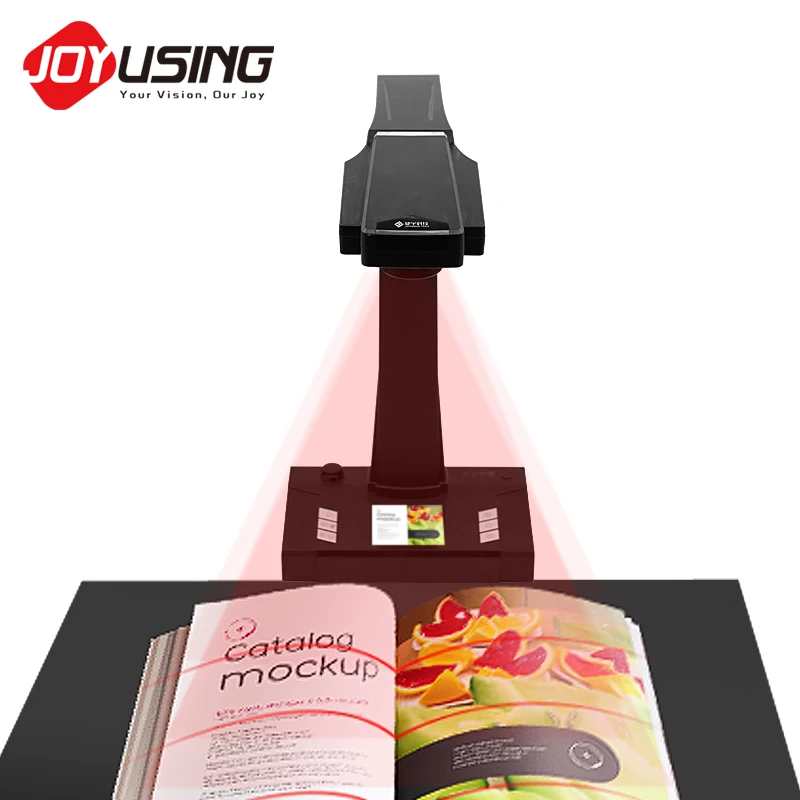 

USB Interface OCR Function Office Equipment High Speed Book Scanner