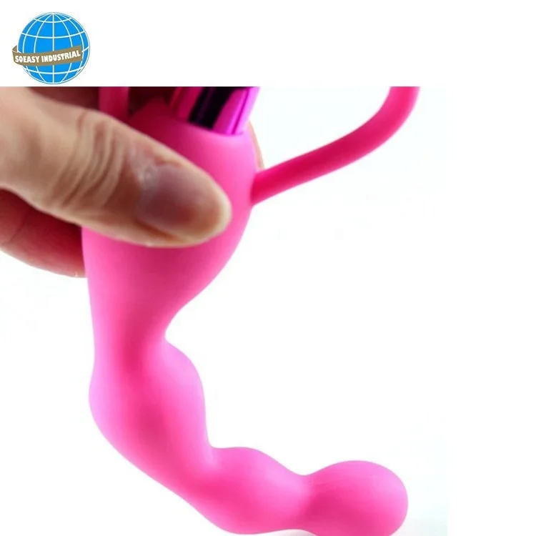 
Vibrating Anal Plug Prostate Massage Soft Anal Bead Vibrator Sex Toy 