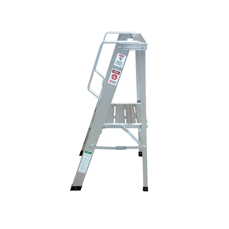 
2 3 4 Steps Single-Sided Folding Aluminum Platform Ladder 