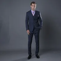 

Men's business suit new blue banquet suit men's suits wholesale manufacturers direct