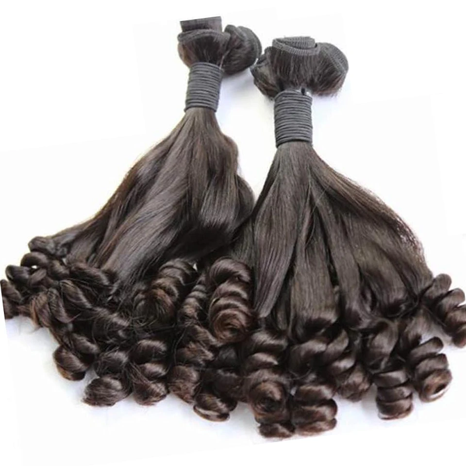 

Double Drawn Raw Indian Human Weave Virgin Egg Curls Human Hair Cuticle Aligned Hair, Piano ombre color 4 ,color 30#