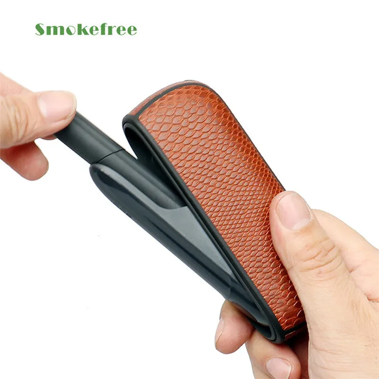 
Smokefree Hot selling pu leather holder case elegant cigarette box for use with IQOS 3.0  (60801850223)