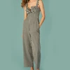 Wholesale casual black and white cotton rompers mujer jumpsuit