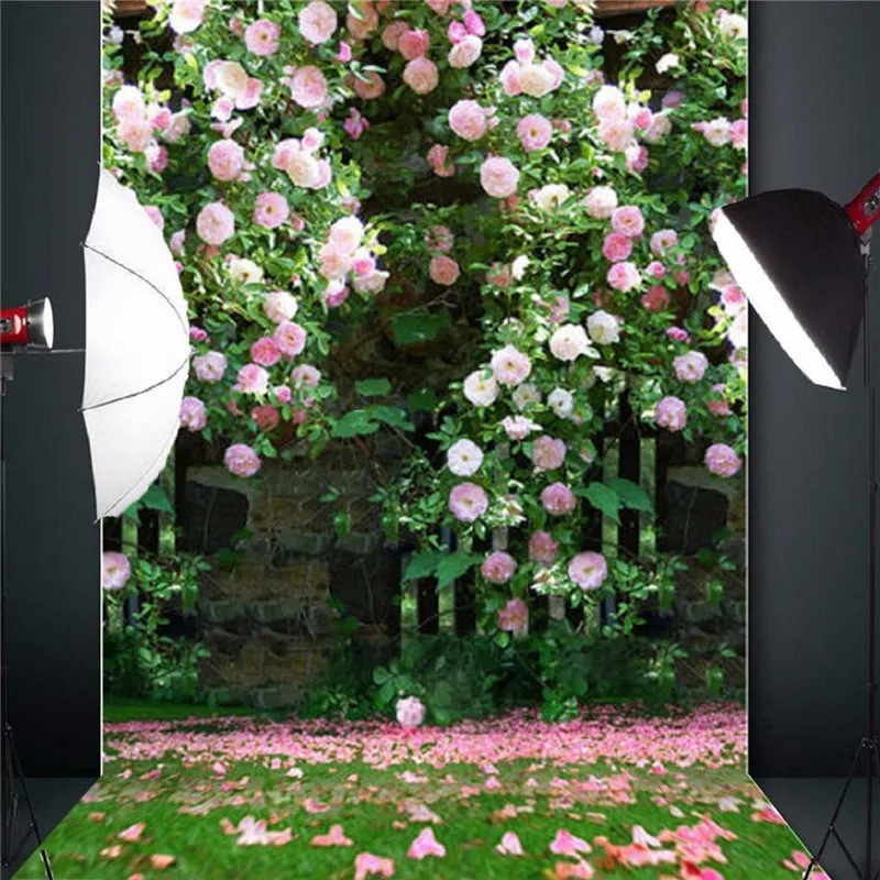 5x7ft Photography Vinyl Background Studio Photo Props Romantic Wedding  Flower Garden Roses Backdrop Waterproof  X  - Buy Photography Vinyl Background  Studio Photo Props Romantic Product on 