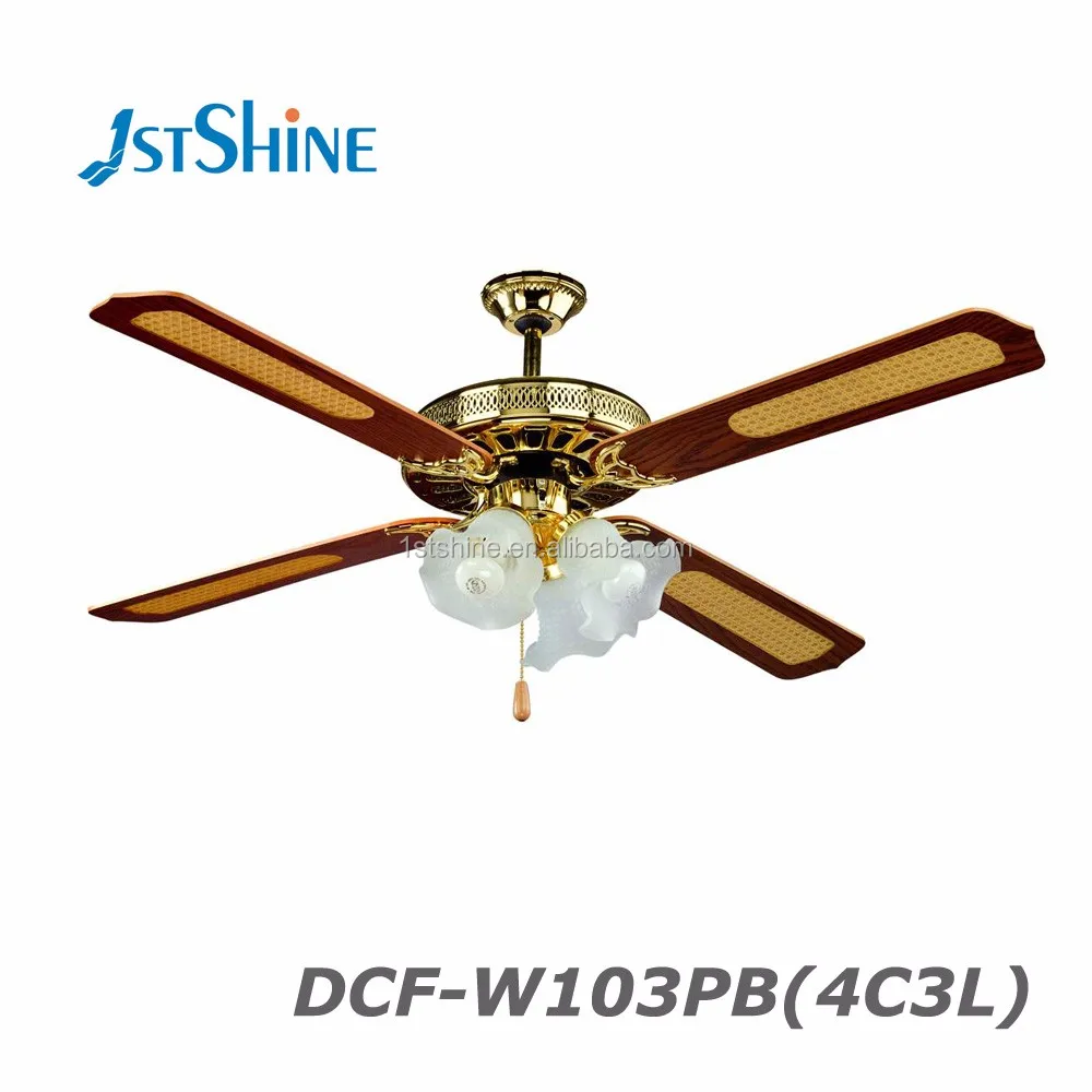 Hot Sell 42 Inch 4 Blades Decorative Ceiling Fan With Light - Buy
