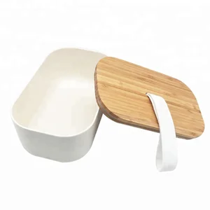 Image of New Trend Eco-Friendly Material Leak Proof Bamboo Fiber Lunch Box
