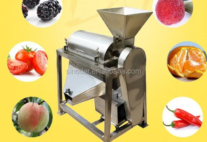 Apple Crushing Machine Fruit Shredder Fruit Processing Equipment