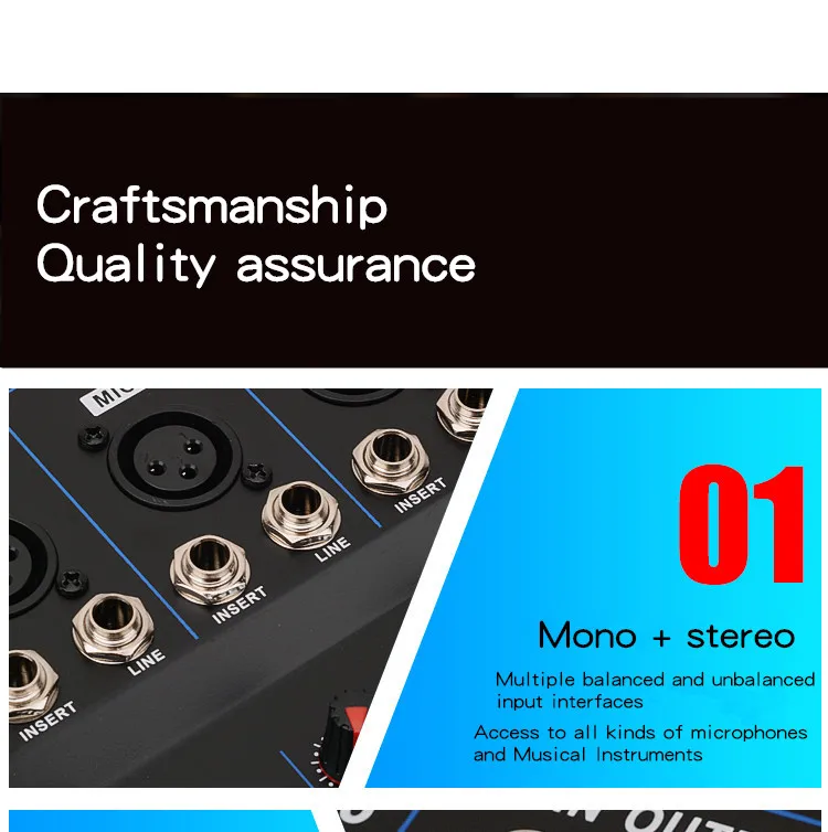 Best Quality Usb Mixer Audio Interface