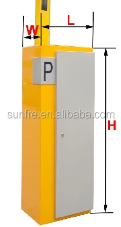 802 Series Barrier gate dimensions