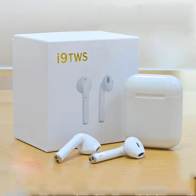 

TWS I9S TWS Wireless Earphone Portable Bluetooth Headset Invisible Earbud for IPhone X 8 7 Plus For Xiaomi Mobile Android Phones, White