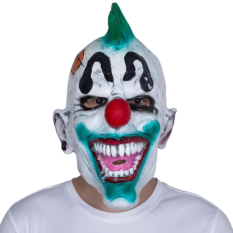 怖い不気味なハロウィーンピエロ邪悪なラテックスマスクパンクピエロマスク Buy Punked ピエロマスク Product On Alibaba Com