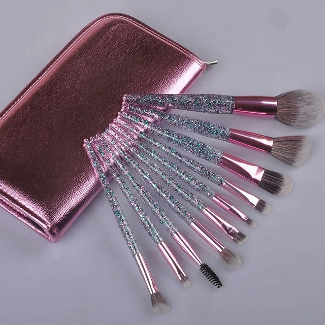 

Wholesale Make Up Brushes Custom Logo Cute Cheap Makeup Brush Set, As the picture