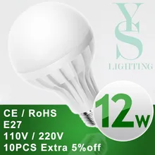 Wholesale 5730 SMD E14 E27 Led Light Bulb 3W 5W 7W 9W 10W 12W 15W LED Lamp 220V 110V Cold Warm White Led Spotlight Lamps