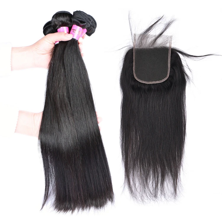 

Virgin Hair Vendors Wholesale Peruvian Hair Straight Weave Cuticle Aligned Hair Bundles, Natural color human hair extension