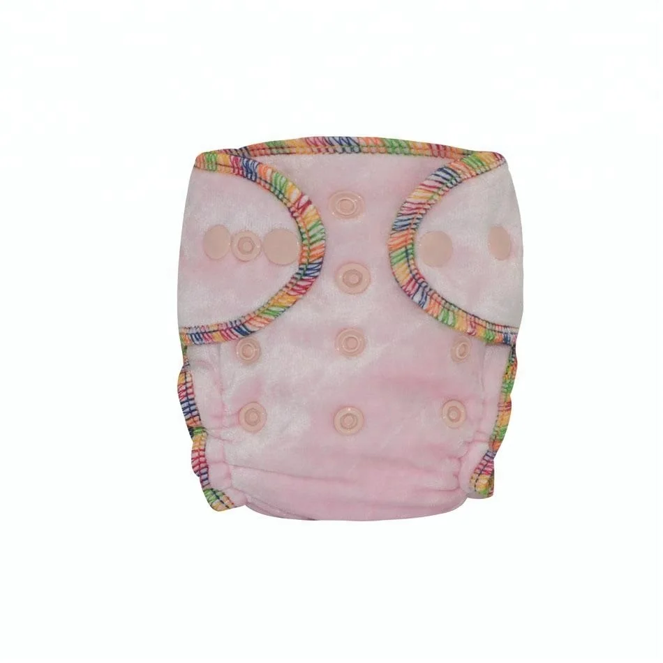 
OEM Newborn Bamboo Velour Fitted Diaper 