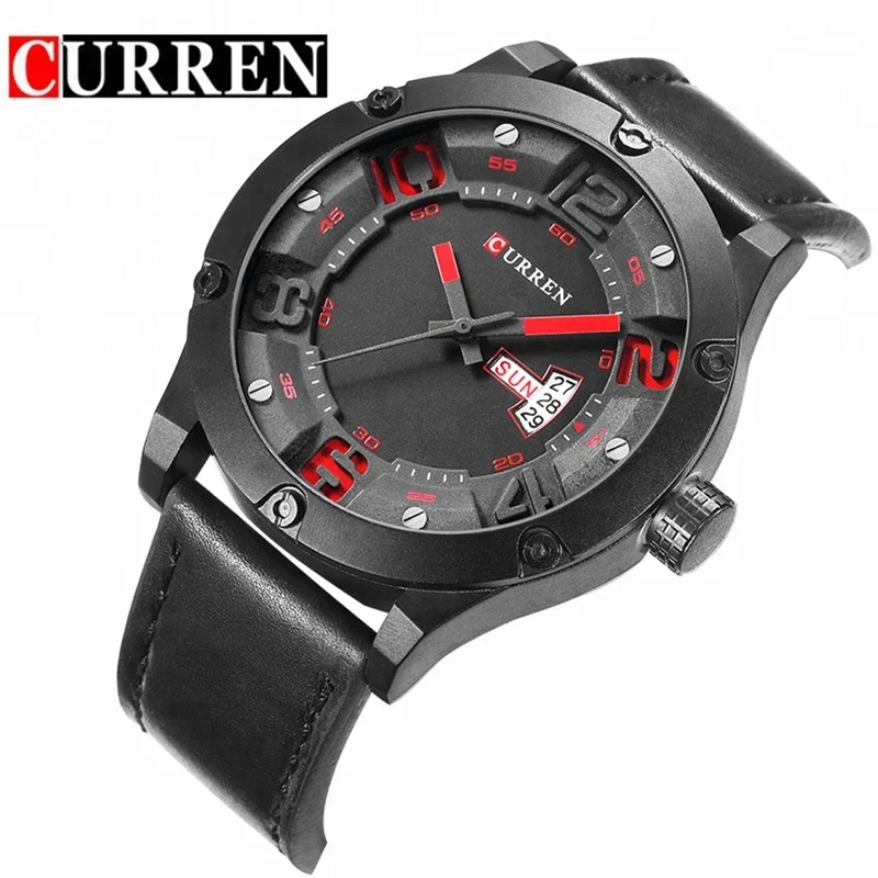 Original Curren 8251 Men's Watches Top Brand Luxury Quartz Men Watch Waterproof Leather Strap Casual Sport Male Clock Wristwatch, 5 colors
Original Curren 8251 Men's Watches Top Brand Luxury Quartz Men Watch Waterproof Leather Strap Casual Sport Male Clock Wristwatch, 5 colors