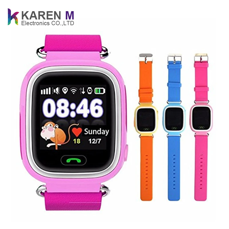 

Smart watch Q90 with GPS BDS LBS LBS WIFI AGPS Support SIM card dial call alarm clock kids smartwatch for android IOS