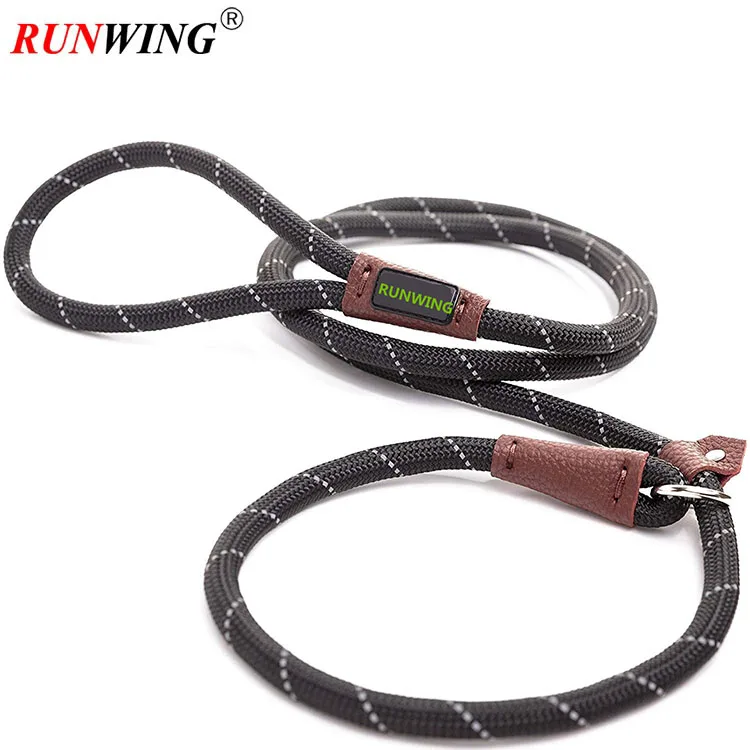 Extremely Durable Dog Slip Rope Leash 6 Feet Mountain Climbing Rope