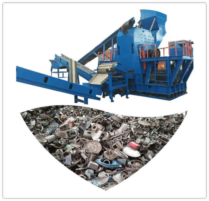 
metal steel shredder machine / scrap metal recycling machine for sale  (60820876160)