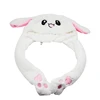 2019 new arrival girls women role paly plush bunny / rabbit ear hat can move