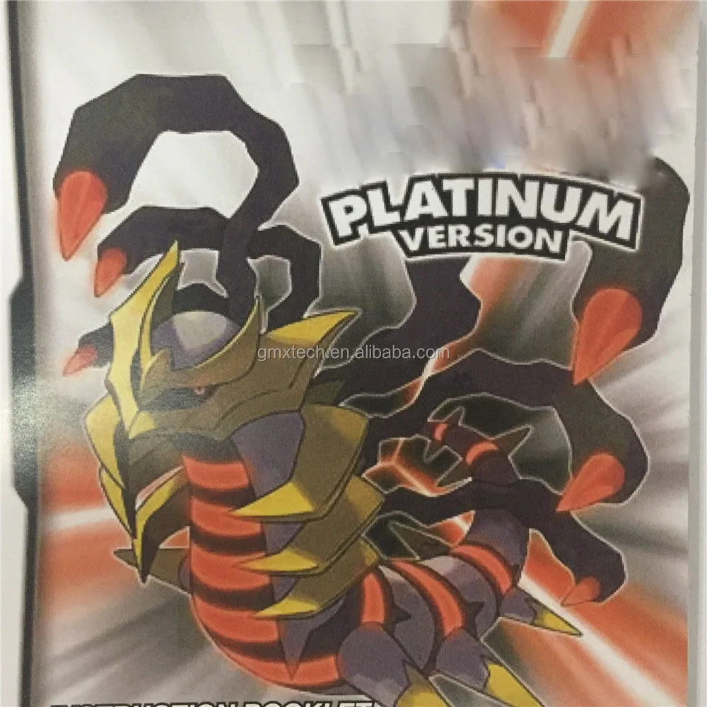 
Hot sale!! video game English version Pokemon Platinum Version  (60683521023)