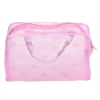 Customize Logo De Maquiagem Profissional organizer csmetic bag Women Cherry Blossoms Printing make up bag
