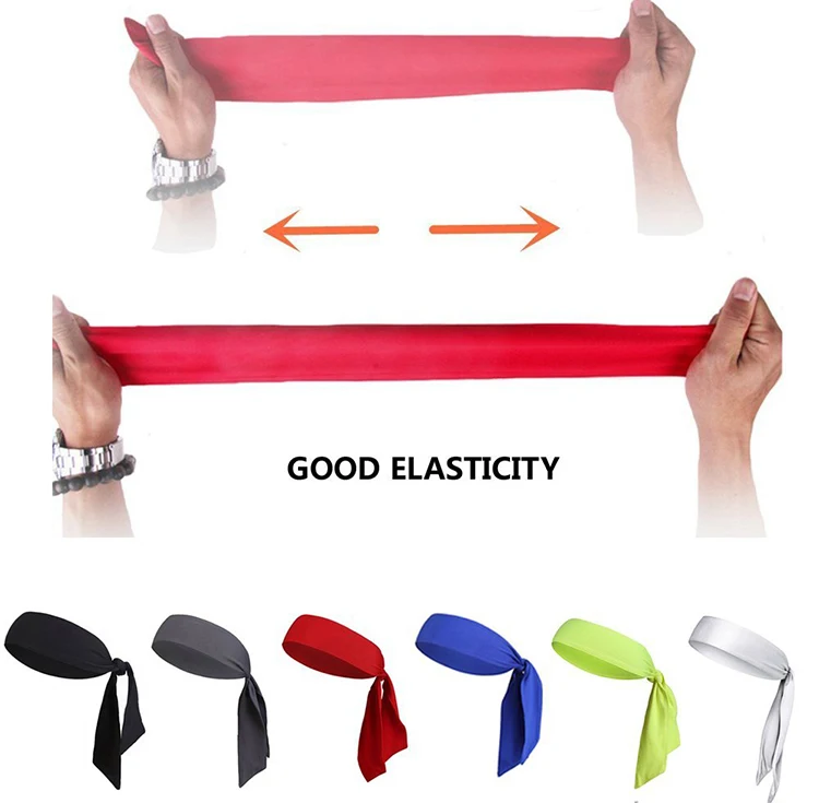 Sweat Stretchy Athletic Headbands Head wrap Yoga Head Sweat Band