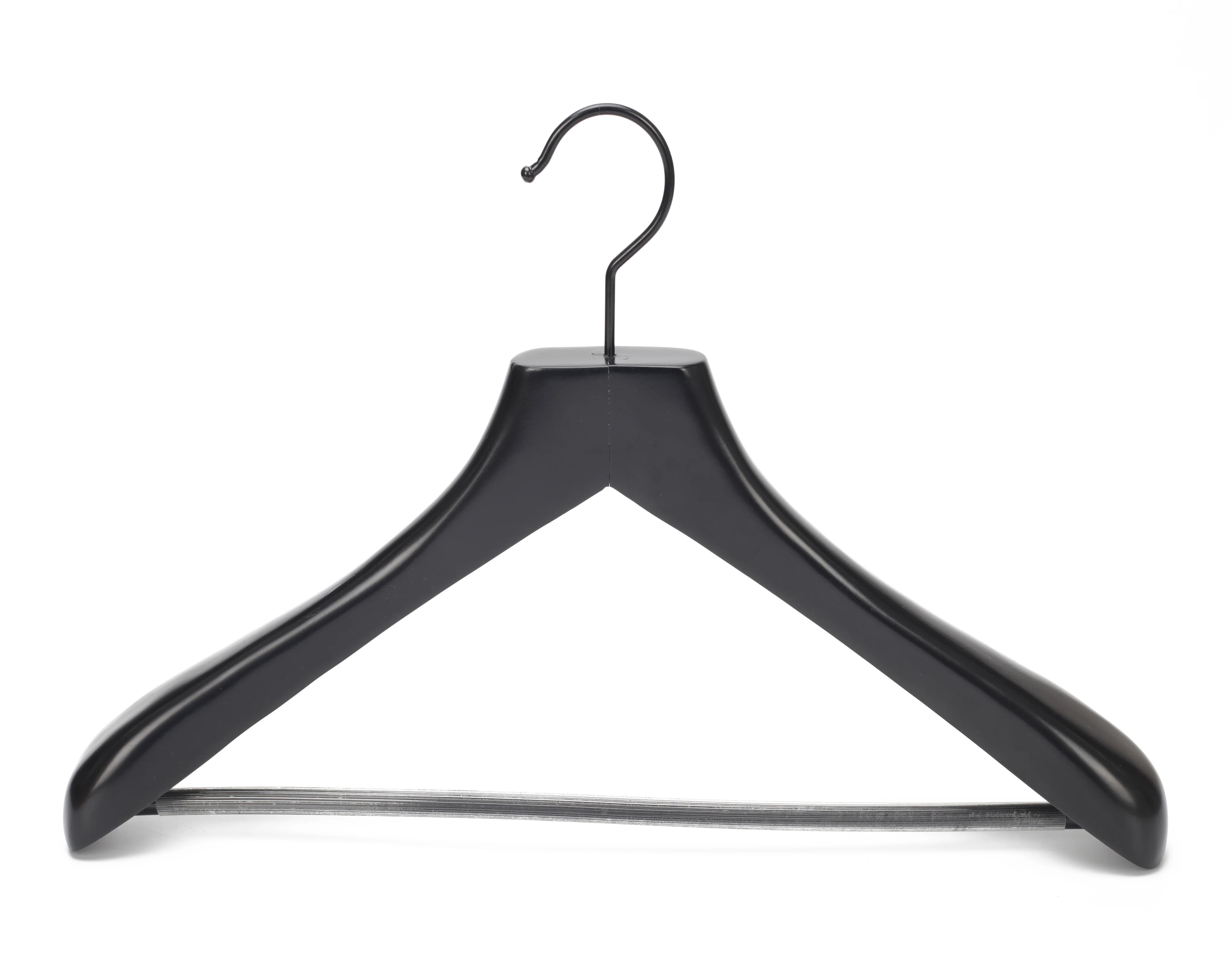 Boutique Antique Hanger Wooden Clothing Hanger With Ribbed Bar Buy