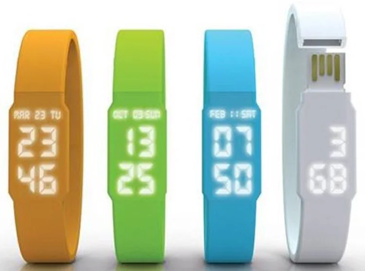 customerized logo with lithium battery wrist watch USB Flash disk
