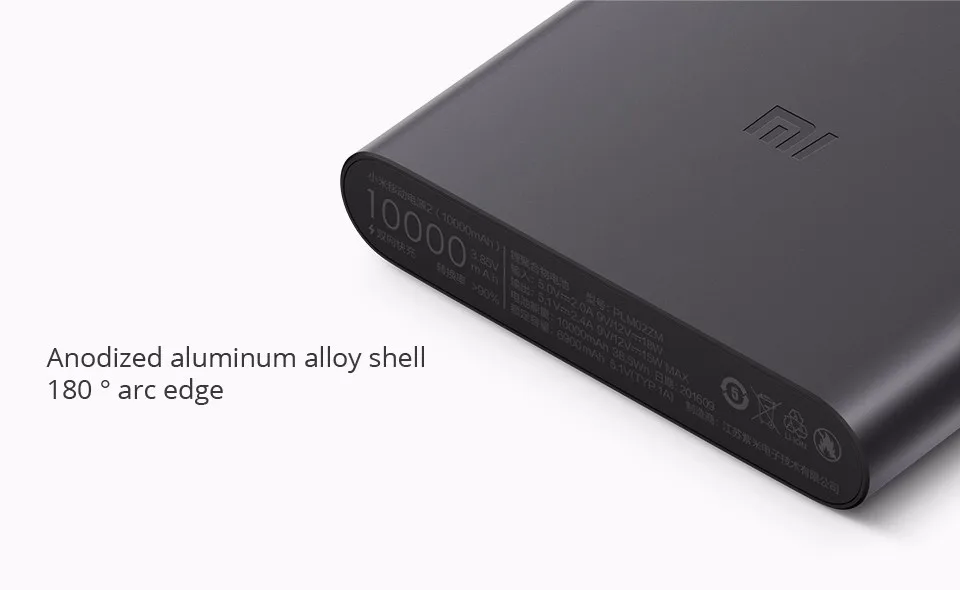 Original Xiaomi Power Bank 2 10000mah External Battery Portable Mi